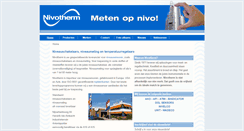 Desktop Screenshot of nivotherm.nl